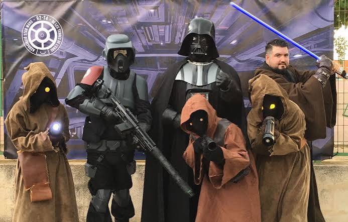 equipo star wars solidario